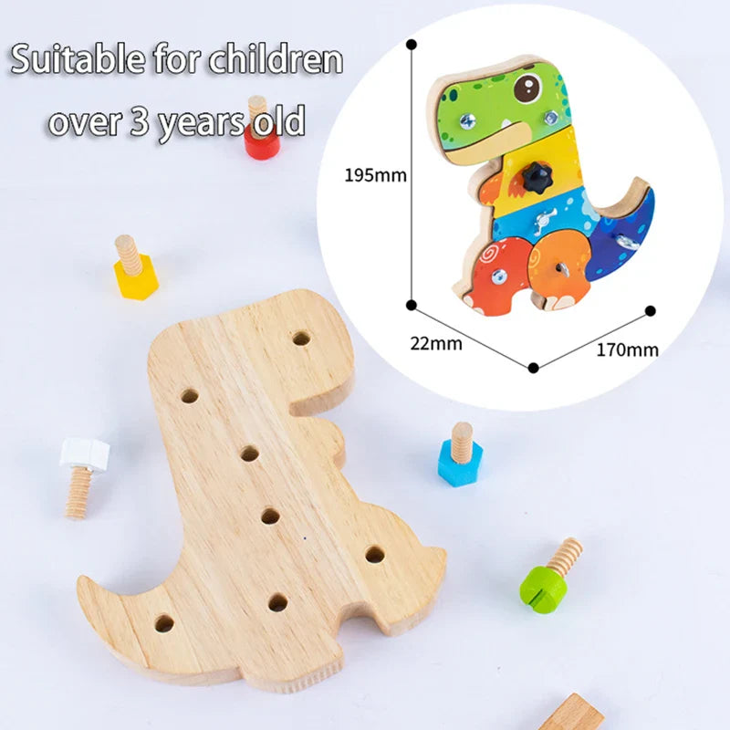 Dino Screwdriver Board™ - Tourne et Découvre - Jouet Sensoriel