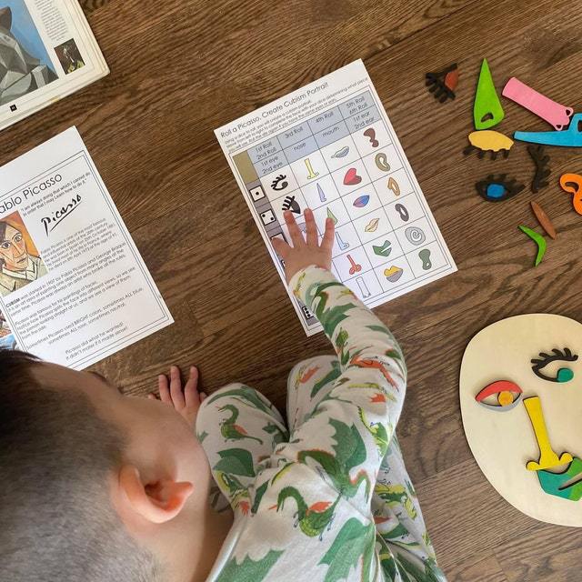 Rompecabezas facial Montessori estilo Picasso - Juguetes de logopedia