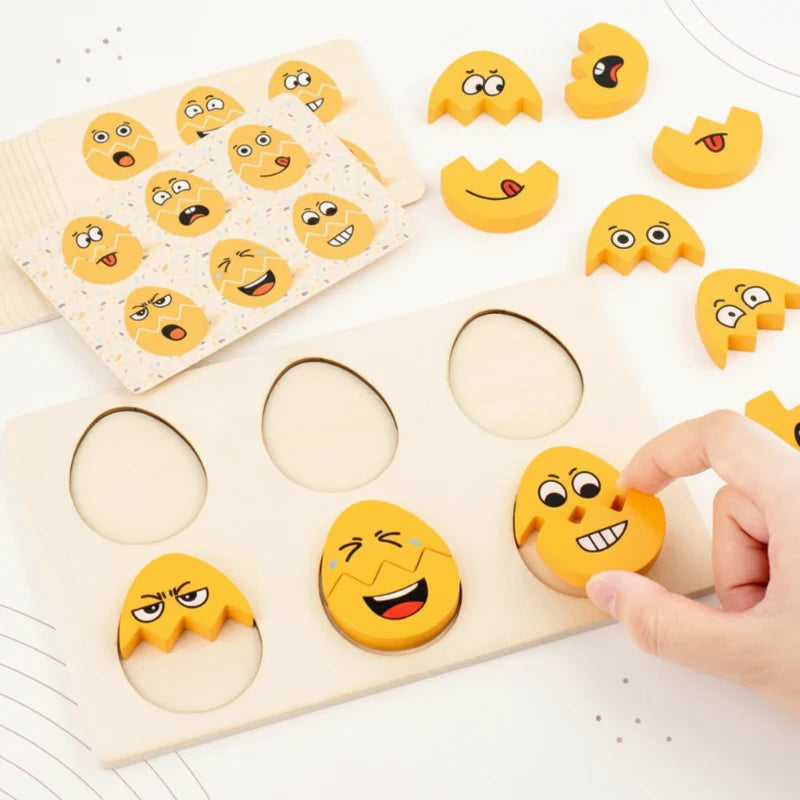 ExpressEggs – Leren omgaan met Emoties – Gezichtsuitdrukking Puzzel