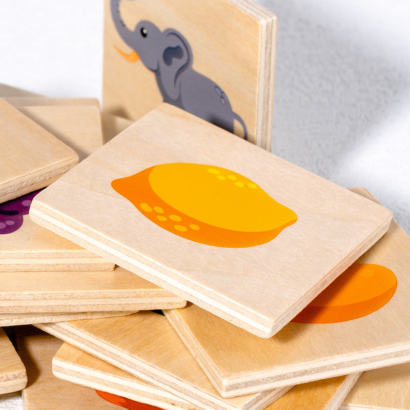 Jeu en bois Cherche l'ombre - Jouets mathématiques