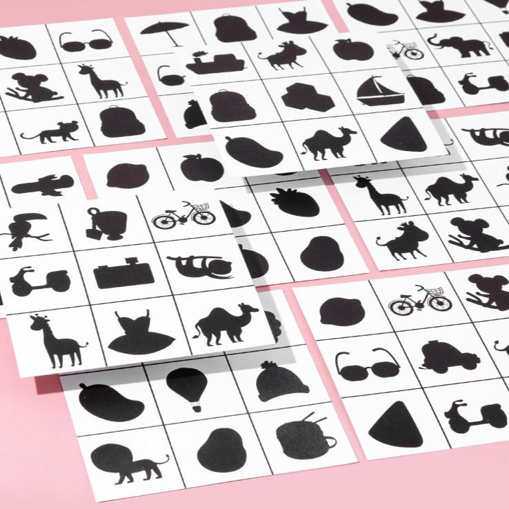 Jeu en bois Cherche l'ombre - Jouets mathématiques
