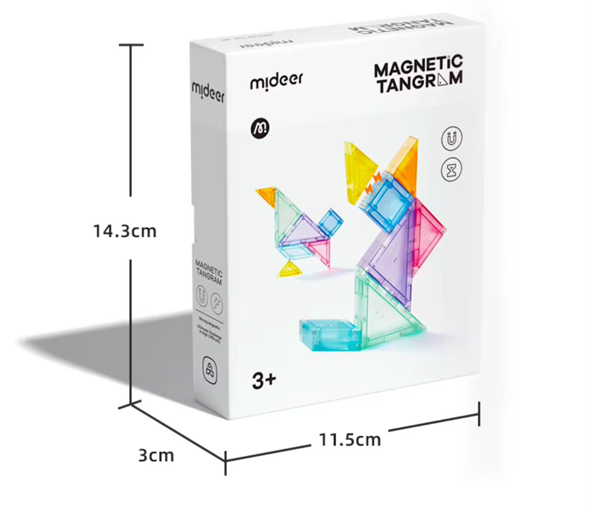 Tangram magnétique – Activité éducative STIM