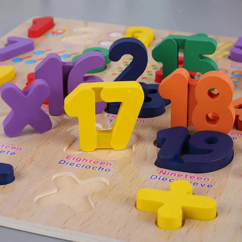 Number board with Print Board – 3D Number Board with picture print