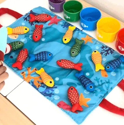 Montessori Fishing Play Set