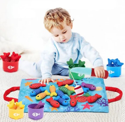 Montessori Fishing Play Set