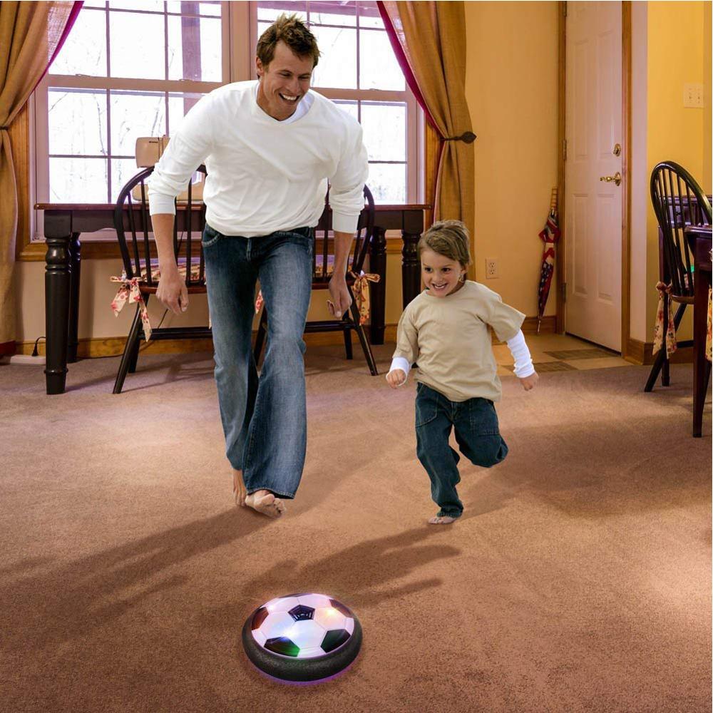 Fidtoy Indoor Gliding Ball with LED Lights | Kids Active Play & Motor Skills Toy - Diameter-18cm