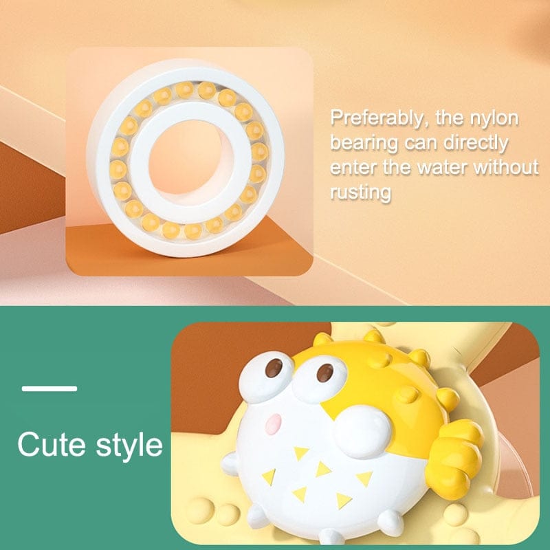 Montessori Spinning Baby Bath Toy