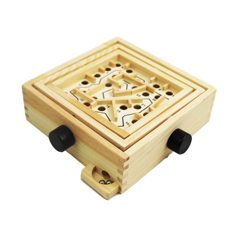 Fidtoy Labyrinthe en Bois Jeu de Société pour Enfants