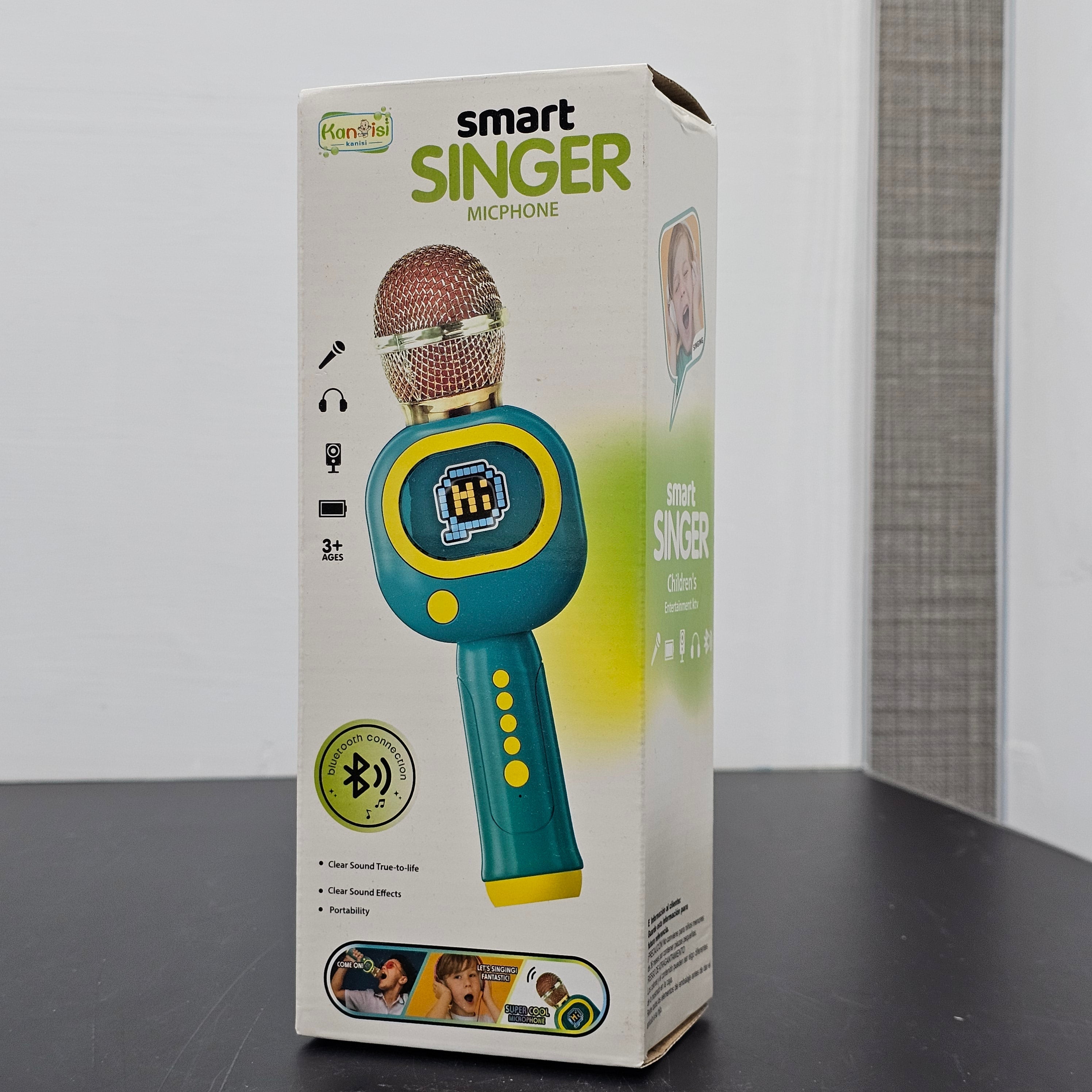 Micrófono inteligente Singer Phone con Bluetooth – Karaoke inalámbrico divertido para niños | Bacha Toys
