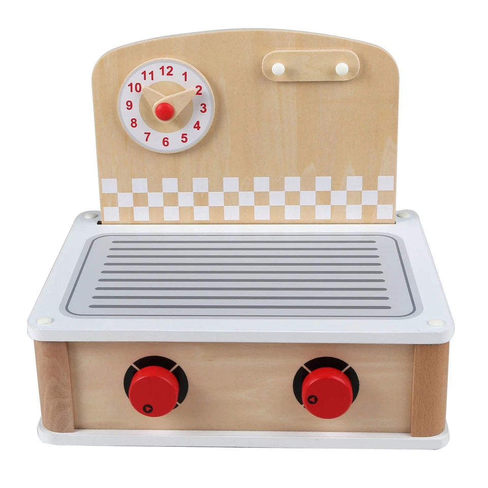 Fidtoy Cuisine Enfant 2-en-1 Cuisinière Gril Jouet de Cuisine