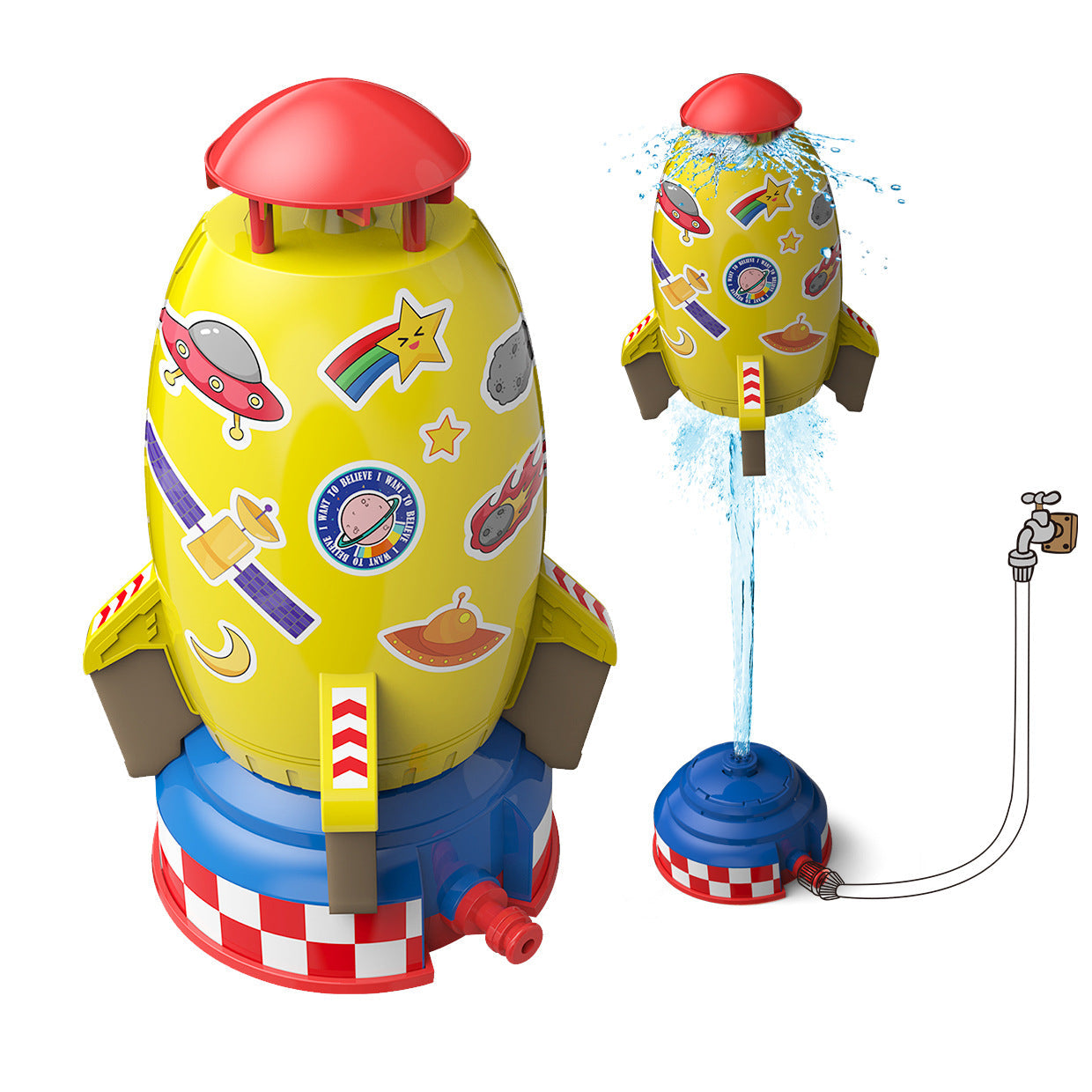 Flying Water Rocket™ - Aventure éclaboussante - Fusée à jet d'eau