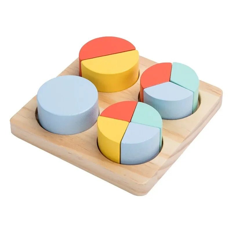 Boîte à formes 4 en 1 en bois de qualité supérieure