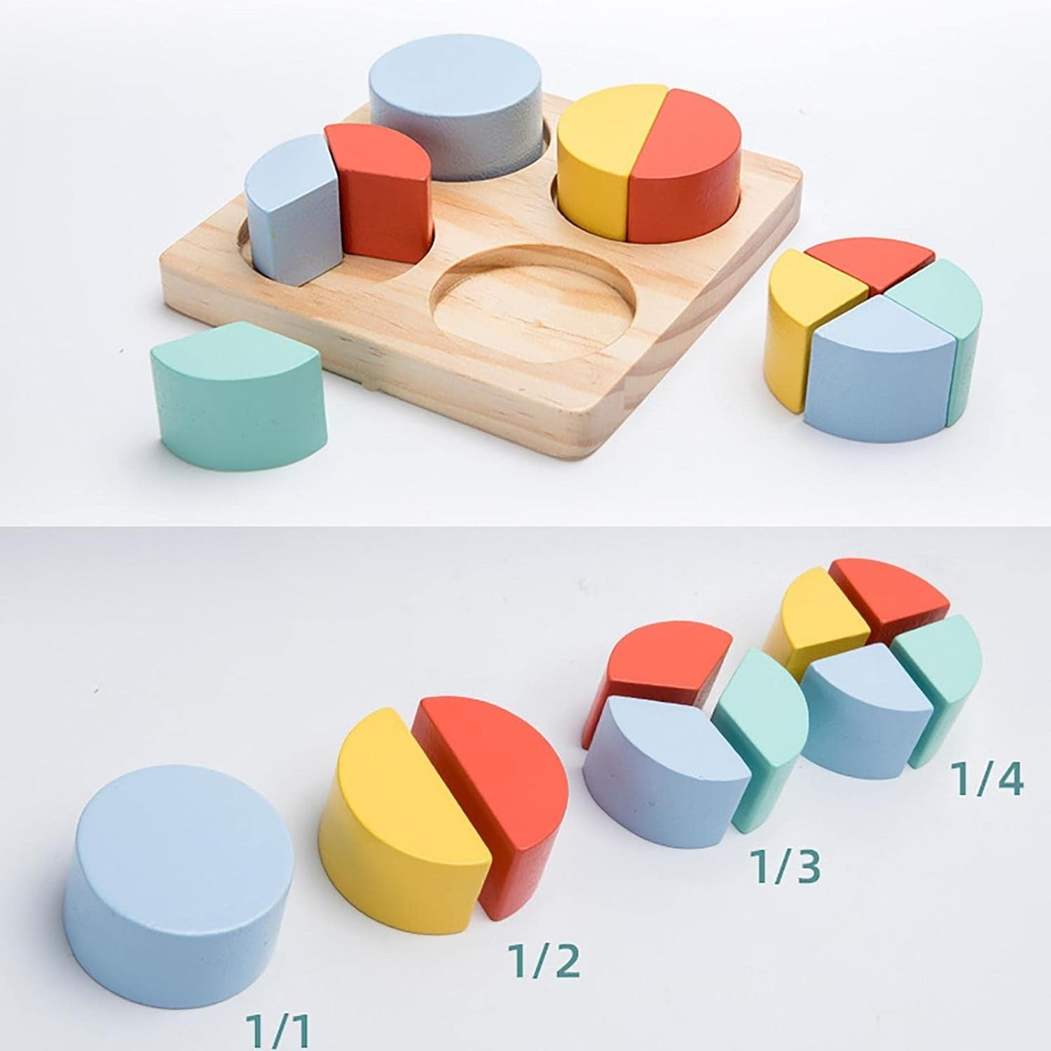 Boîte à formes 4 en 1 en bois de qualité supérieure