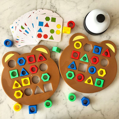 Fidtoy Montessori Shape Matching Game