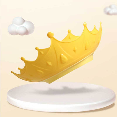 Gorro de ducha Fidtoy para bebés – Visera ajustable para el baño para protección de ojos y oídos, diversión al bañarse y nadar