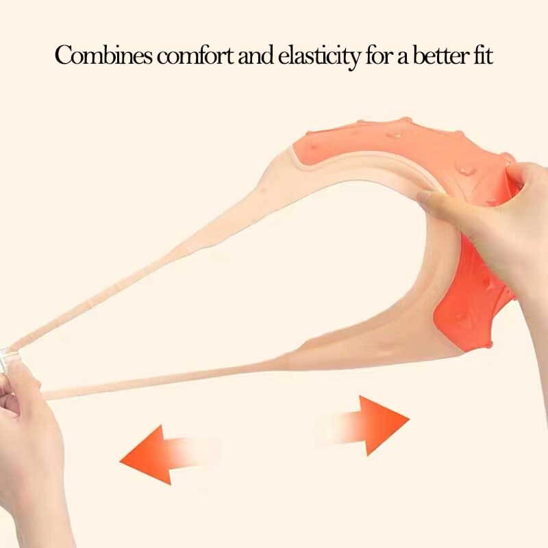 Gorro de ducha Fidtoy para bebés – Visera ajustable para el baño para protección de ojos y oídos, diversión al bañarse y nadar