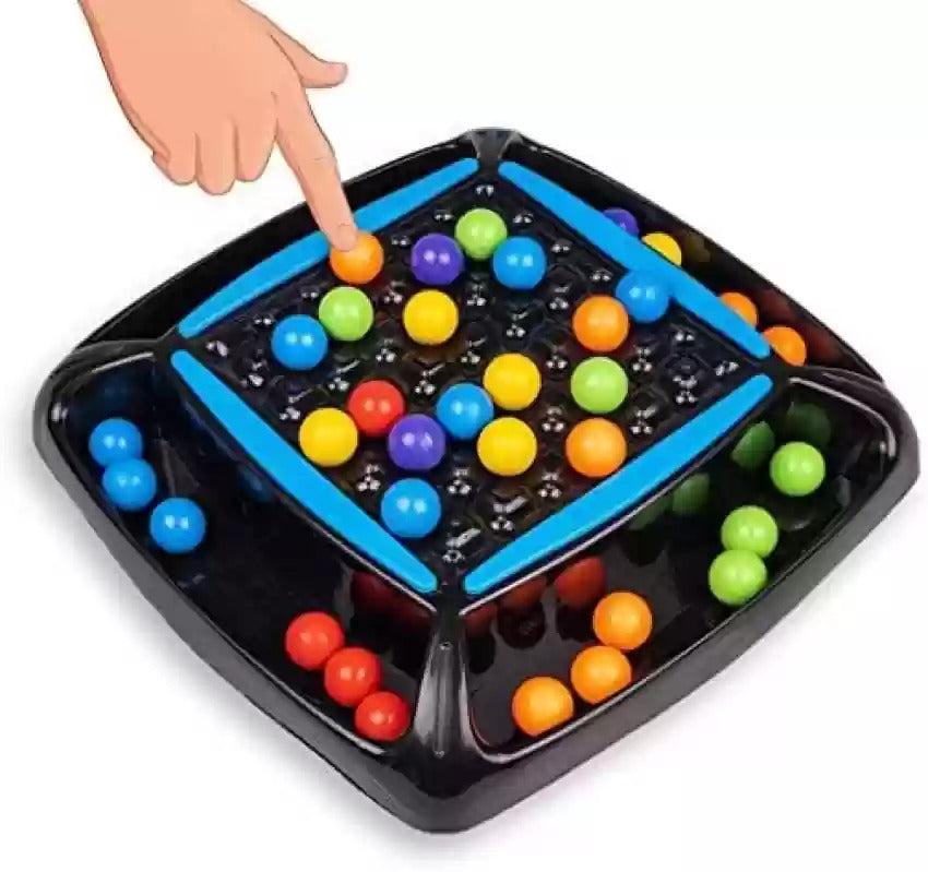 Fidtoy Colorful Ball Candy Crush Challenge Family Game for Kids Color Matching Puzzle Board Game