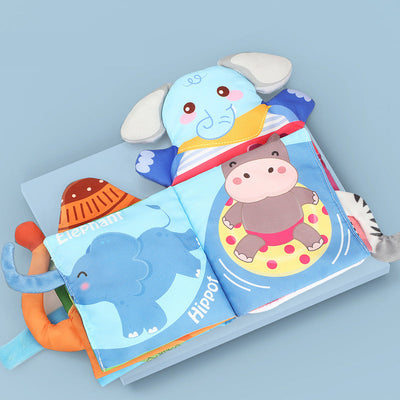 Livre en tissu marionnette animaux de la prairie - 631