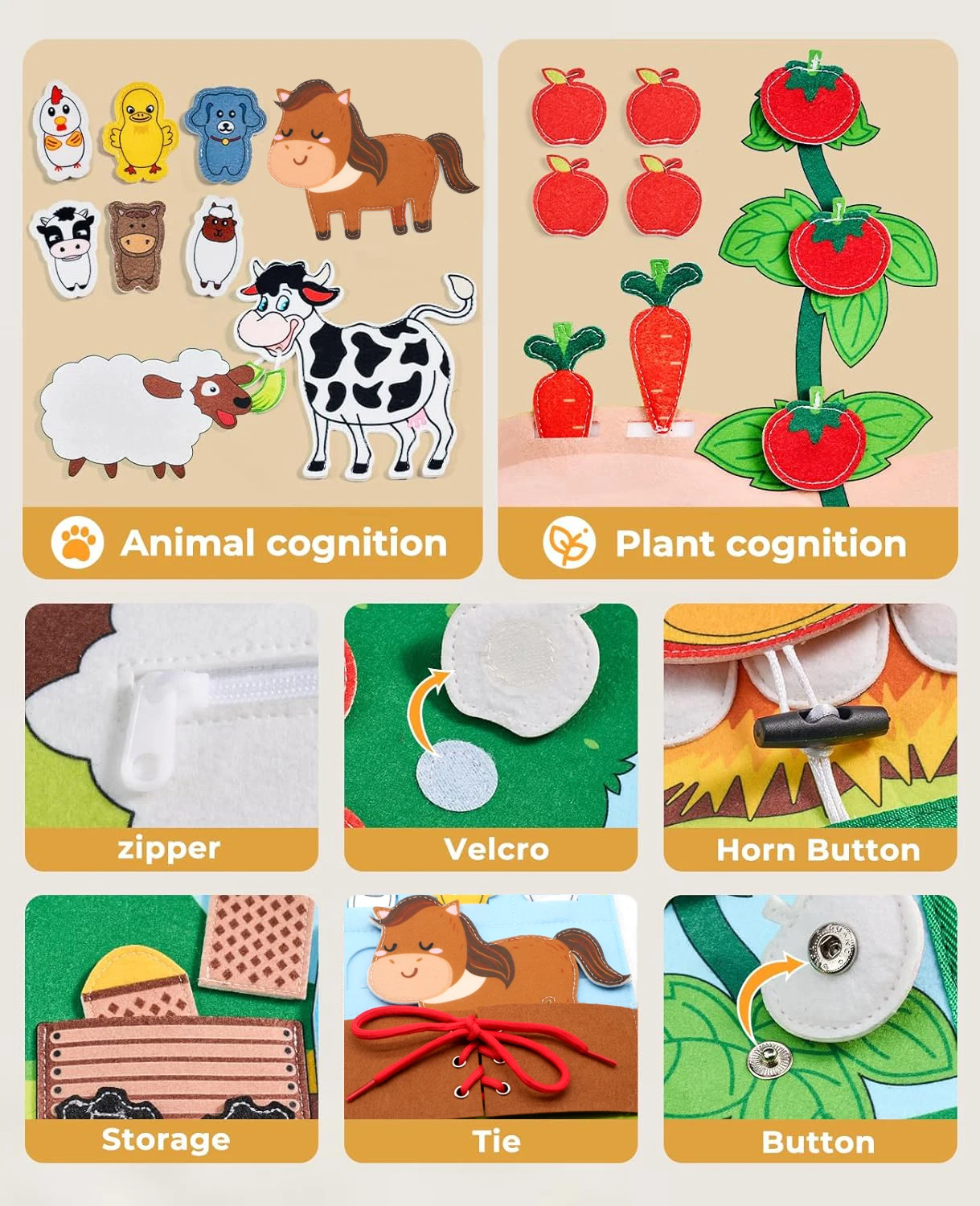Montessori Busy Farm