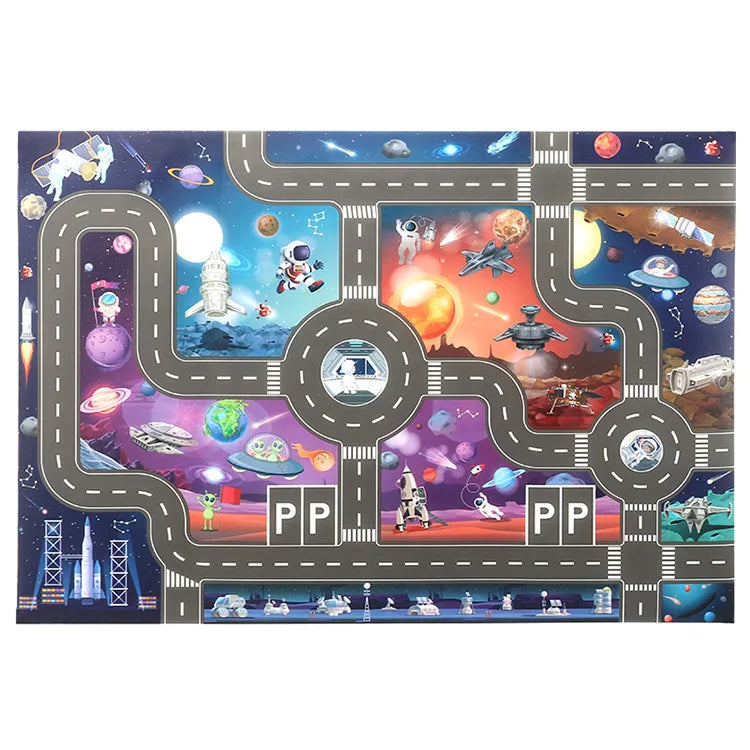 Car adventure™ - Toverstad Tapis de jeu