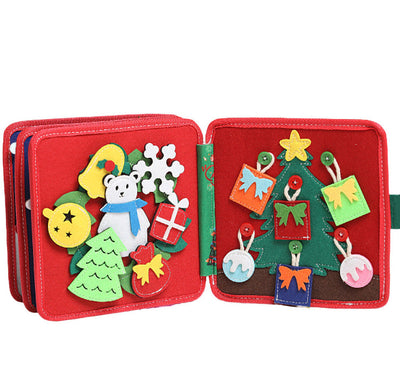 Livre d'activités Montessori de Noël