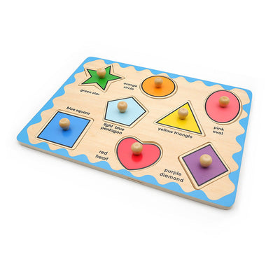Tableau de tri de formes géométriques et de couleurs