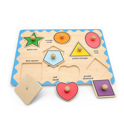 Tableau de tri de formes géométriques et de couleurs