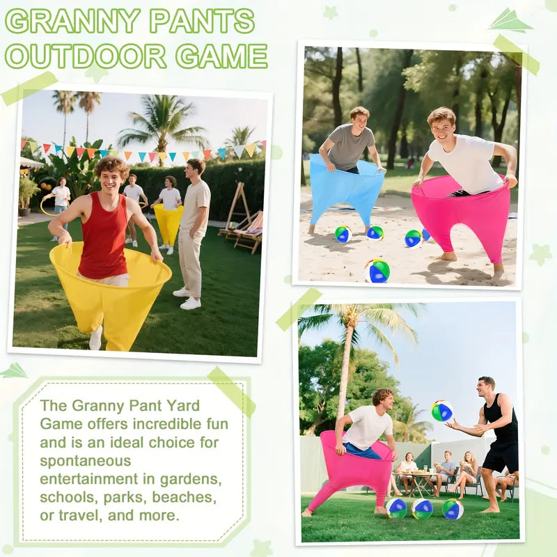 Jeu Lance & Attrape GrannyBouncePants™ – Amusement hilarant sans écran pour petits et grands