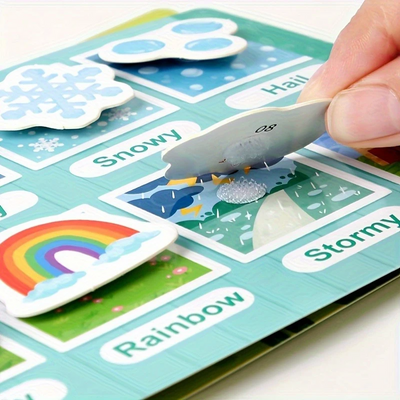 Livre d'activités Montessori Fidtoy pour tout-petits Apprentissage interactif Alphabet