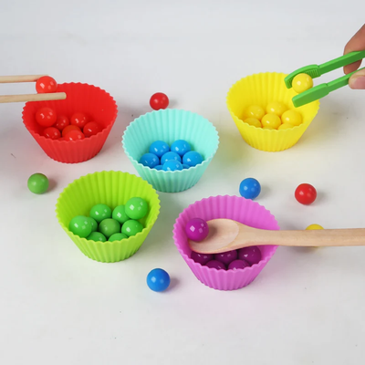 Rainbow Beads Clip Music