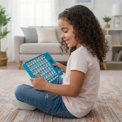 Fidtoy Tablero de Aprendizaje de Formas y Números de Madera – Juguete Educativo para Niños Mayores de 3 Años
