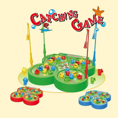 Jeu de pêche rotatif magnétique 4 joueurs - 390