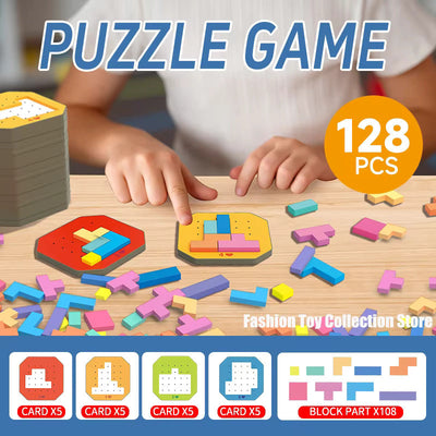 Juego de bloques de espuma desafiante Tangram 3D multijugador - 999