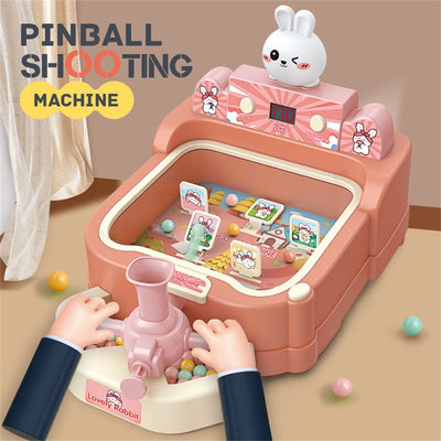 Máquina de tiro al blanco de Pinball de dibujos animados con puntuación - 601
