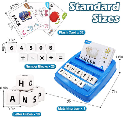 Kit de aprendizaje 2 en 1: Alfanumérico y Matemático - 109