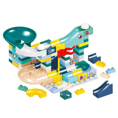 Assemblage de blocs de construction de glissière variable, 88 pièces - 94A