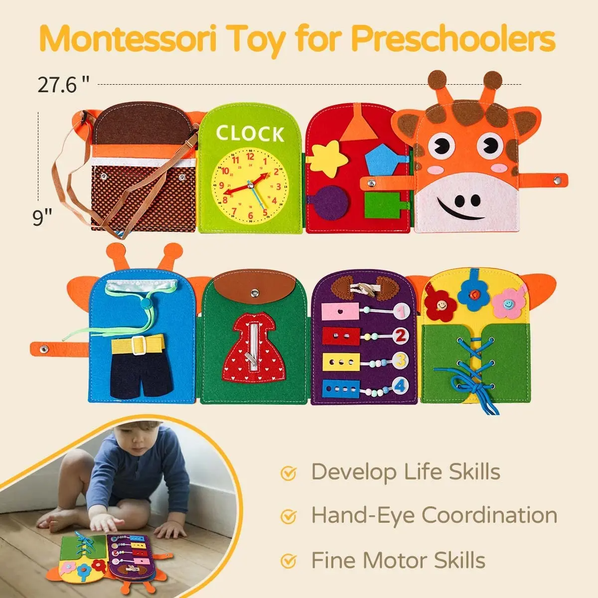 Bandolera Montessori Sensory Safari™