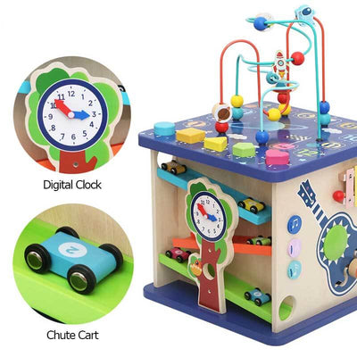 Fidtoy 13-in-1 Early Learning Toy for Toddlers – Montessori Educational Toy for Home, Travel, and Preschool Quiet Time