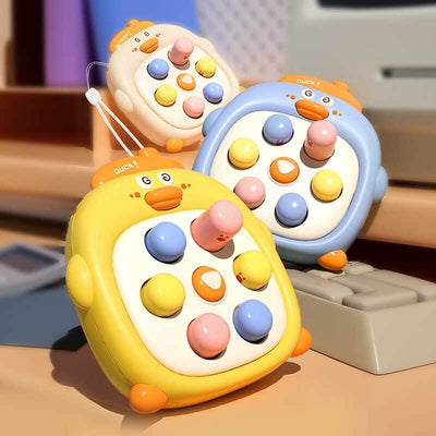 Fidtoy Mini jeu de tape-taupe portable – Jouet interactif pour tout-petits, enfants et adultes