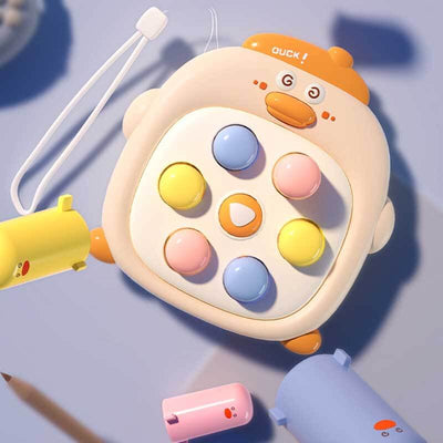 Fidtoy Mini jeu de tape-taupe portable – Jouet interactif pour tout-petits, enfants et adultes
