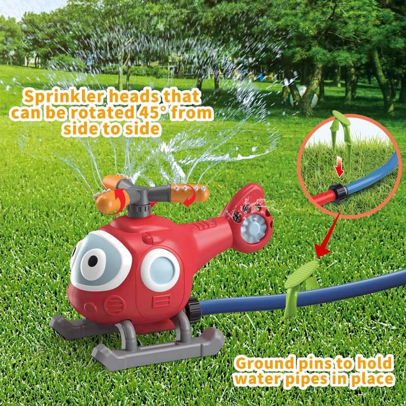 Fidtoy Water Sprinkler Baseball Toy Outdoor Summer Game for Kids