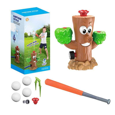 Fidtoy Water Sprinkler Baseball Toy Outdoor Summer Game for Kids