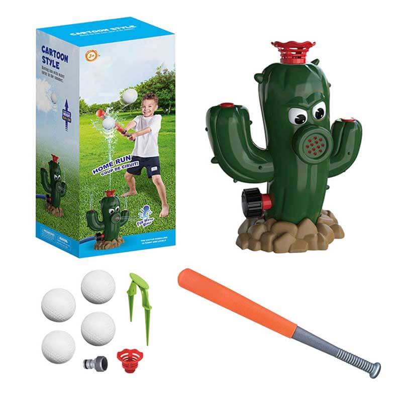 Fidtoy Water Sprinkler Baseball Toy Outdoor Summer Game for Kids