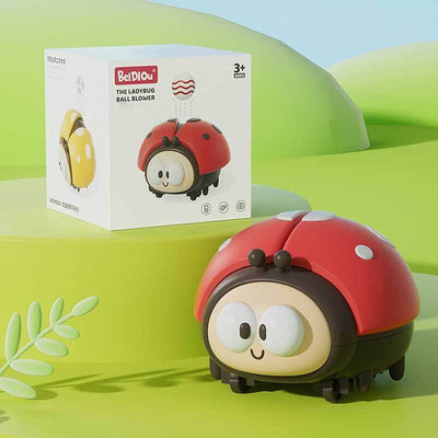 Fidtoy – Jouet Balle Coccinelle Soufflante – Jouet Sensoriel Flottant pour Enfants 3 ans et plus