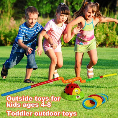 Ladybug 2-in-1 Jumping Toss ToyFidtoy Musical Jump and Toss Ladyfly Fun Toy – 2-in-1 Indoor & Outdoor Active Play for Kids 5-7