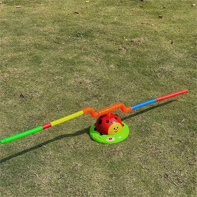 Ladybug 2-in-1 Jumping Toss ToyFidtoy Musical Jump and Toss Ladyfly Fun Toy – 2-in-1 Indoor & Outdoor Active Play for Kids 5-7
