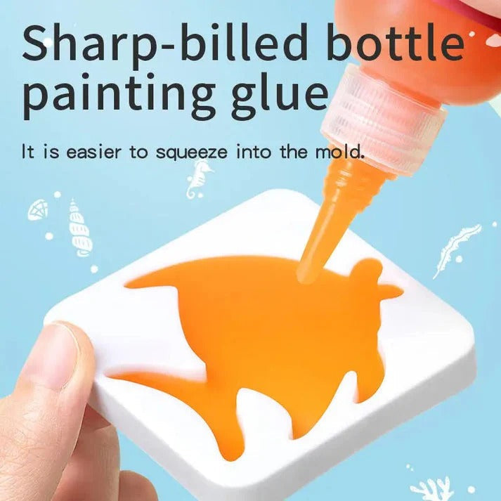 Paysage aquatique magique - Kit de moulage en gel d'eau DIY ELF - 693