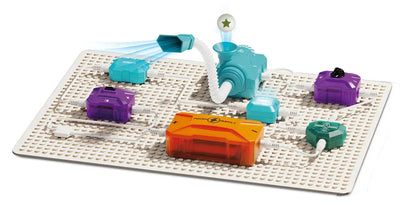 Bloques electrónicos Circuito científico Aspiradora 44 experimentos 21 piezas - 001