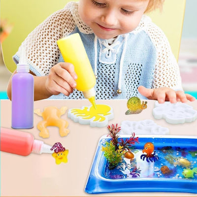 Paysage aquatique magique - Kit de moulage en gel d'eau DIY ELF - 693