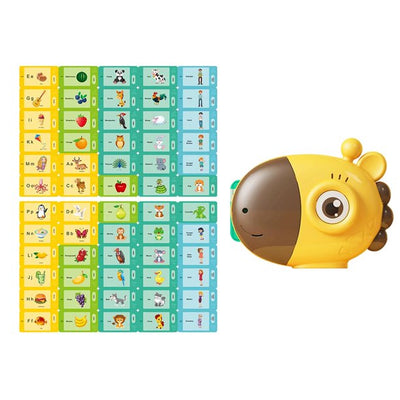 Divertido Lector de Tarjetas Flash de Jirafa con Máquina de Aprendizaje - 298